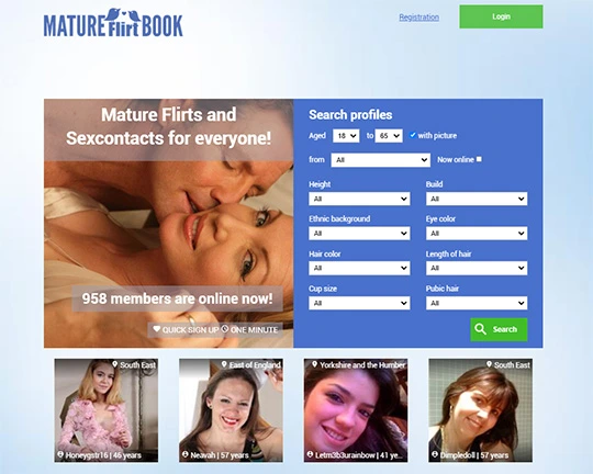 Mature Flirt Book Logo